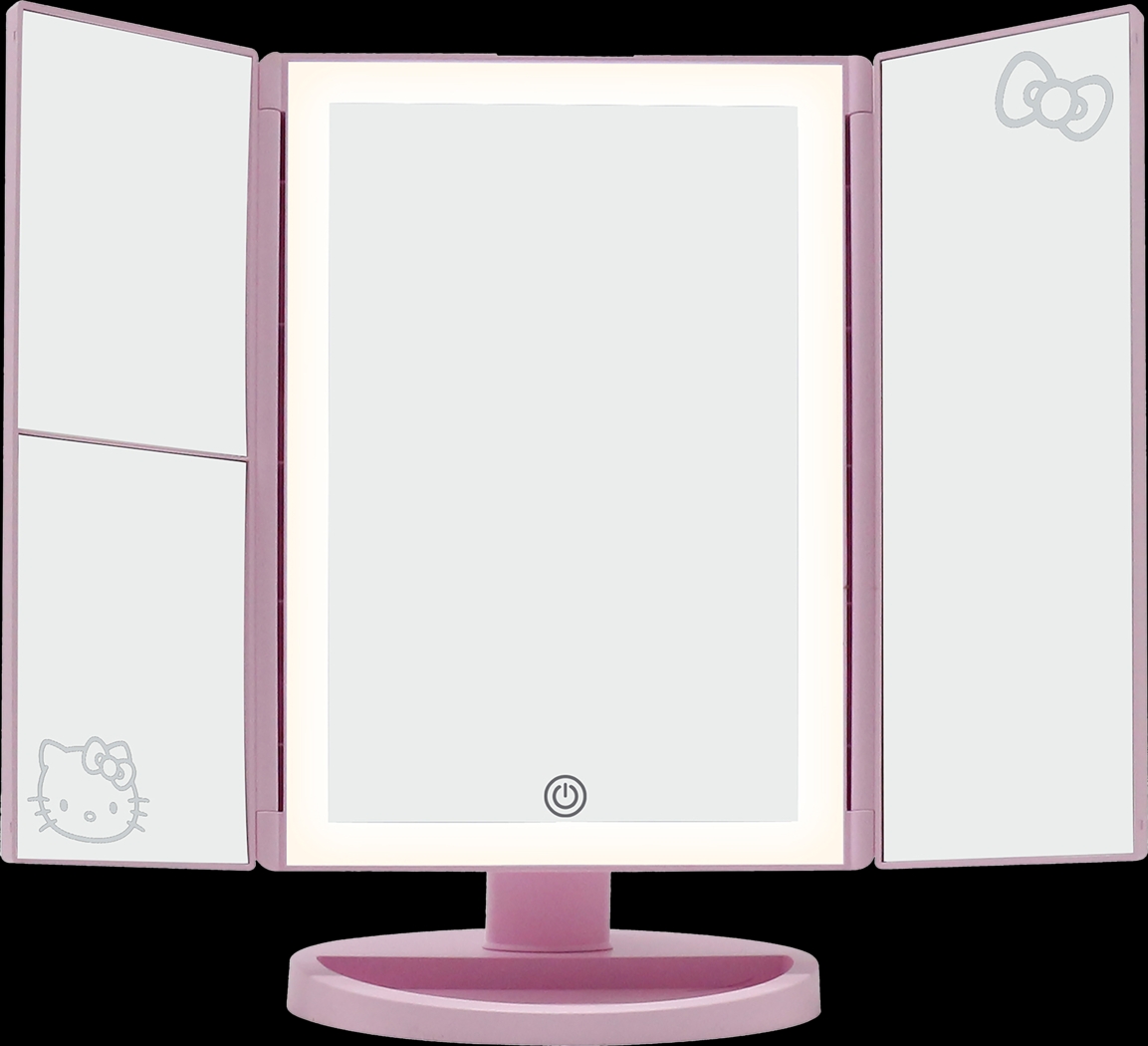 Kids Hello Kitty Pink Tri-Fold Vanity Mirror - Thumbnail - Image 3