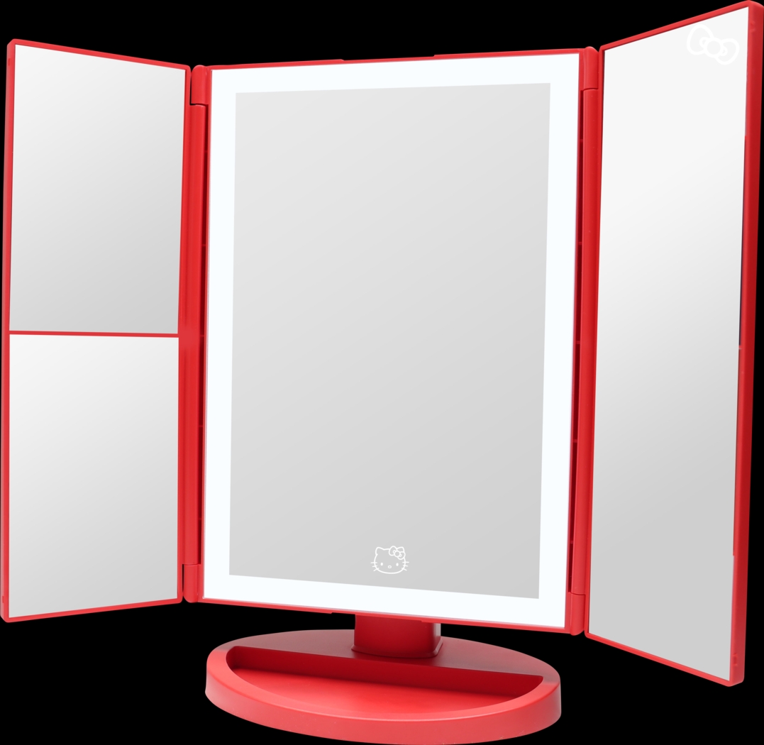 Kids Hello Kitty Red Tri-Fold Vanity Mirror - Thumbnail - Image 2