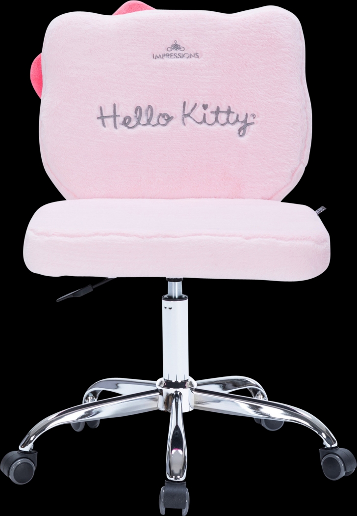 Kids Hello Kitty Teddy Pink Vanity Chair - Thumbnail - Image 3