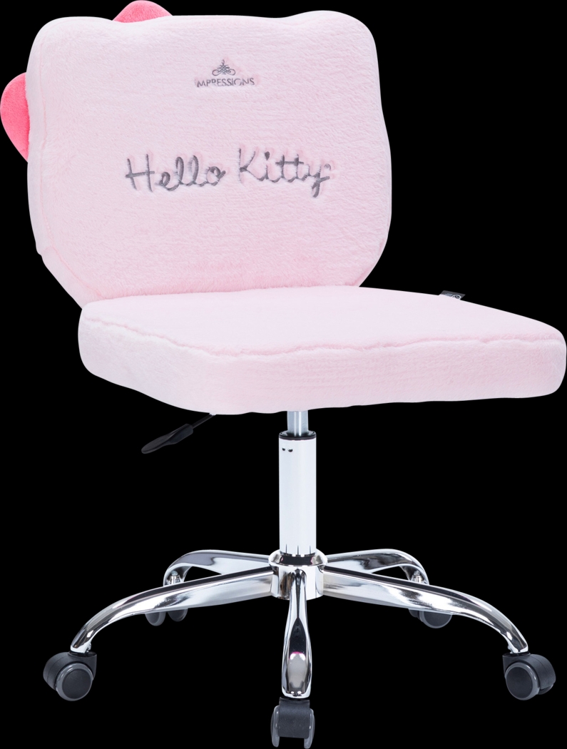 Kids Hello Kitty Teddy Pink Vanity Chair - Thumbnail - Image 4