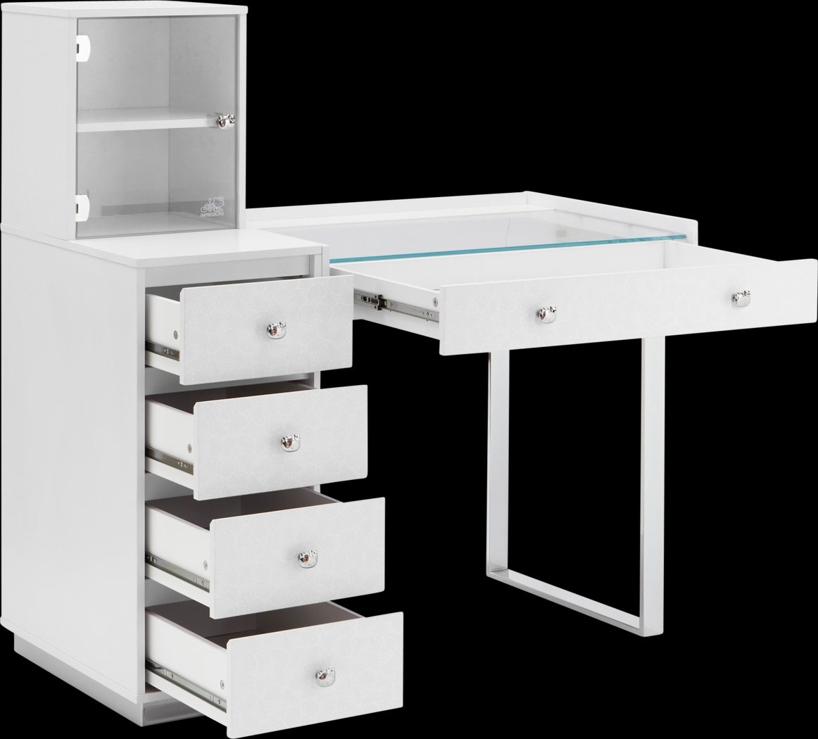 Kids Hello Kitty Silver Vanity I Desk - Thumbnail - Image 2