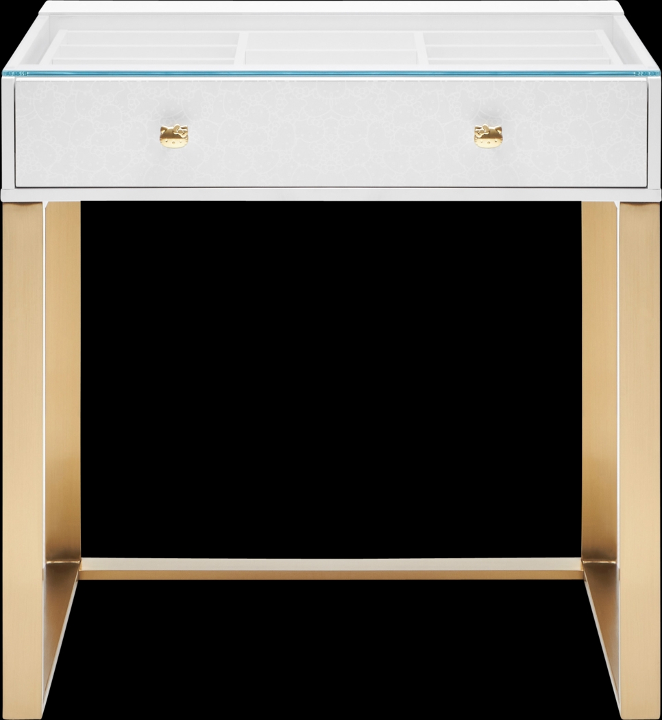 Kids Hello Kitty Gold Vanity II Desk - Thumbnail - Image 2