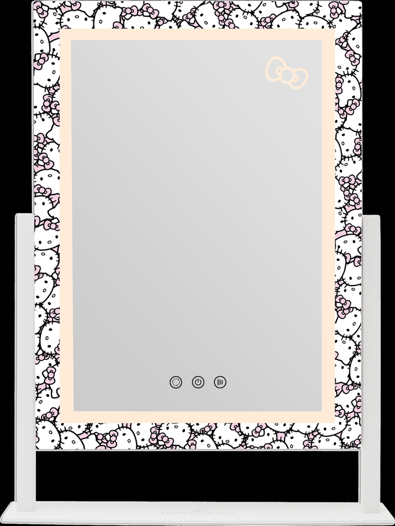 Kids Hello Kitty White LED Vanity Mirror - Thumbnail - Image 2