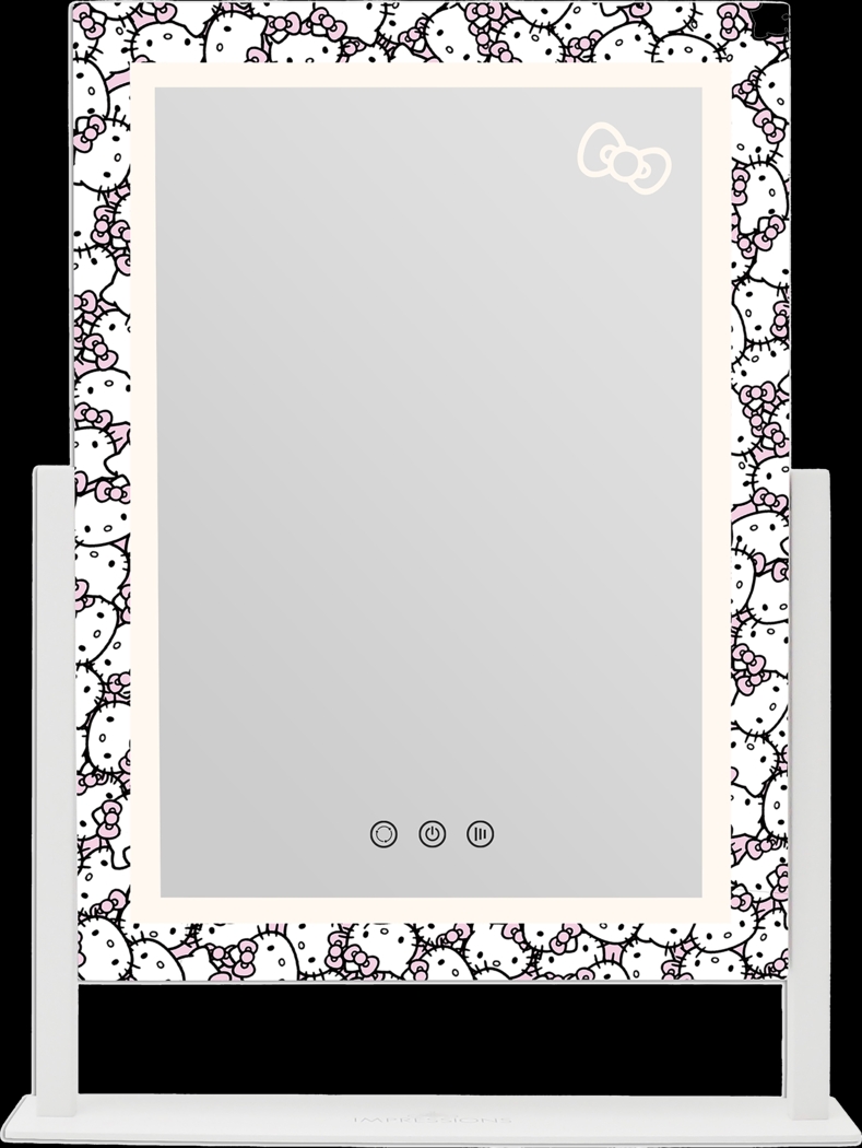 Kids Hello Kitty White LED Vanity Mirror - Thumbnail - Image 4