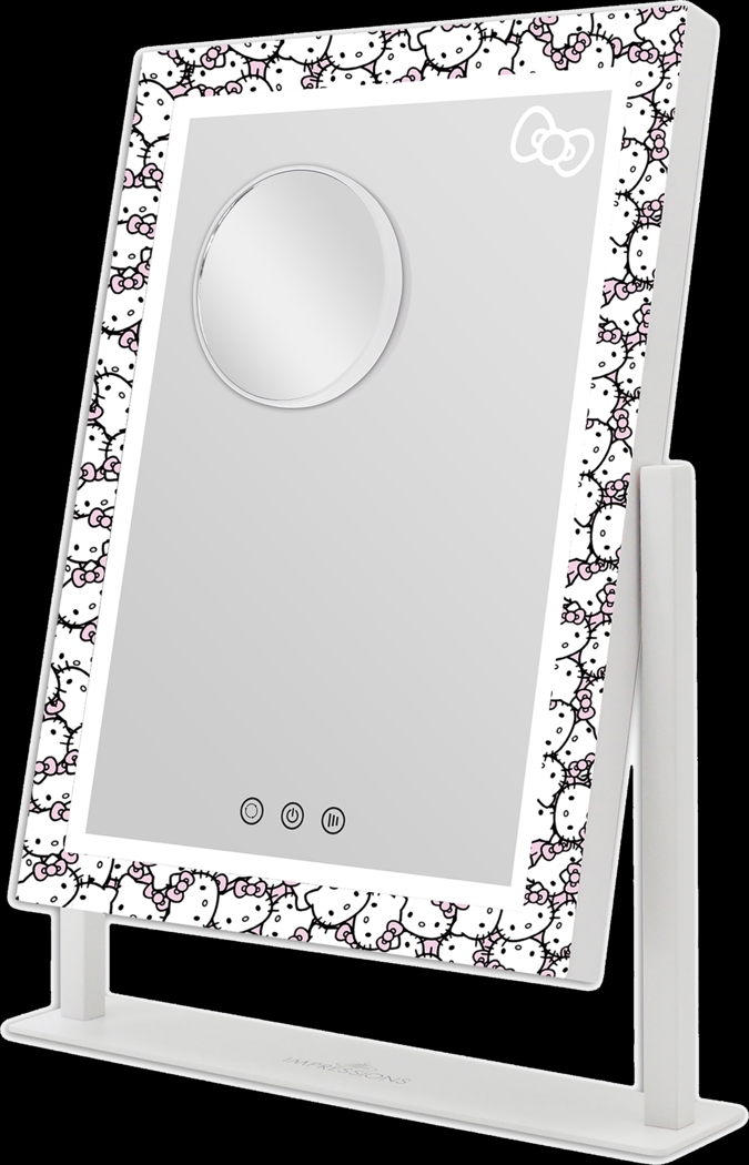 Kids Hello Kitty White LED Vanity Mirror - Thumbnail - Image 1