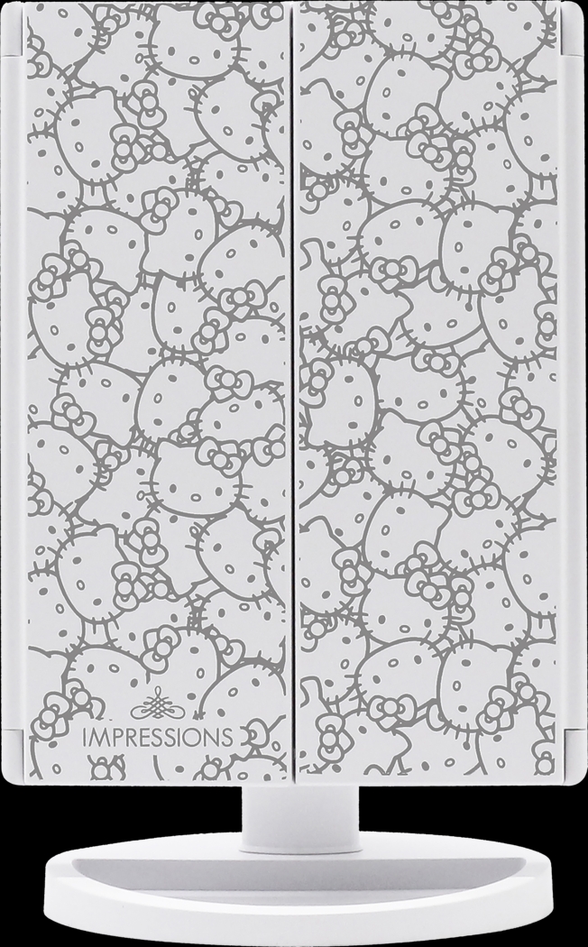 Kids Hello Kitty White Tri-Fold Vanity Mirror - Thumbnail - Image 2