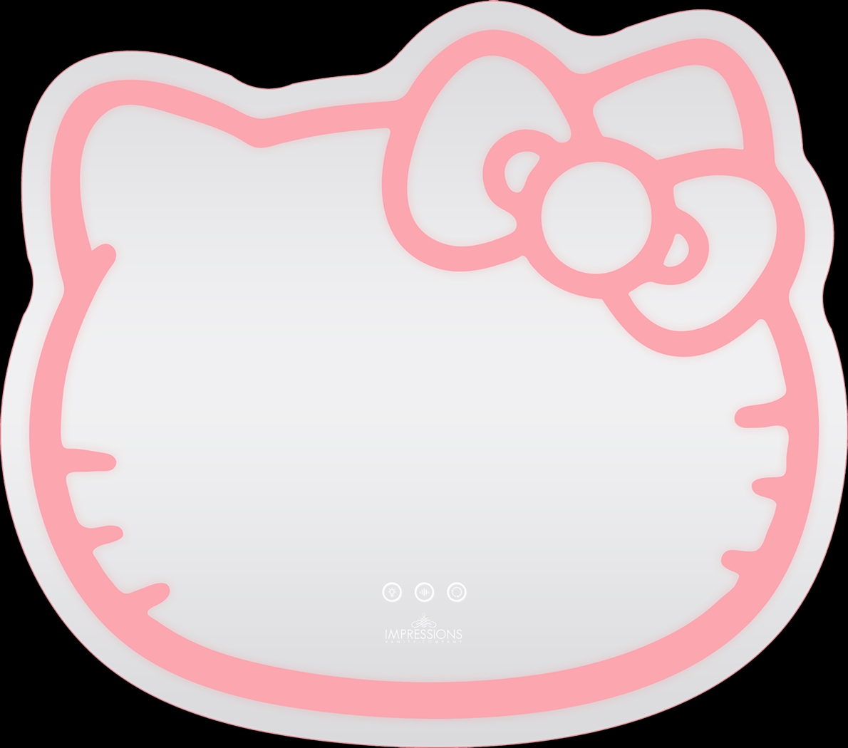 Kids Hello Kitty White Wall Mirror - Thumbnail - Image 3