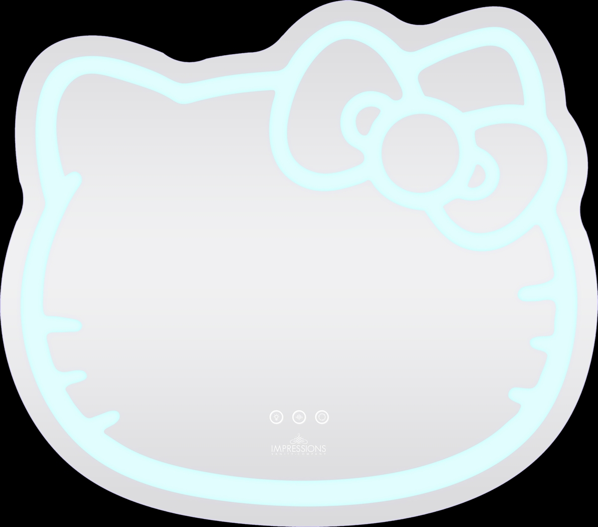 Kids Hello Kitty White Wall Mirror - Thumbnail - Image 7