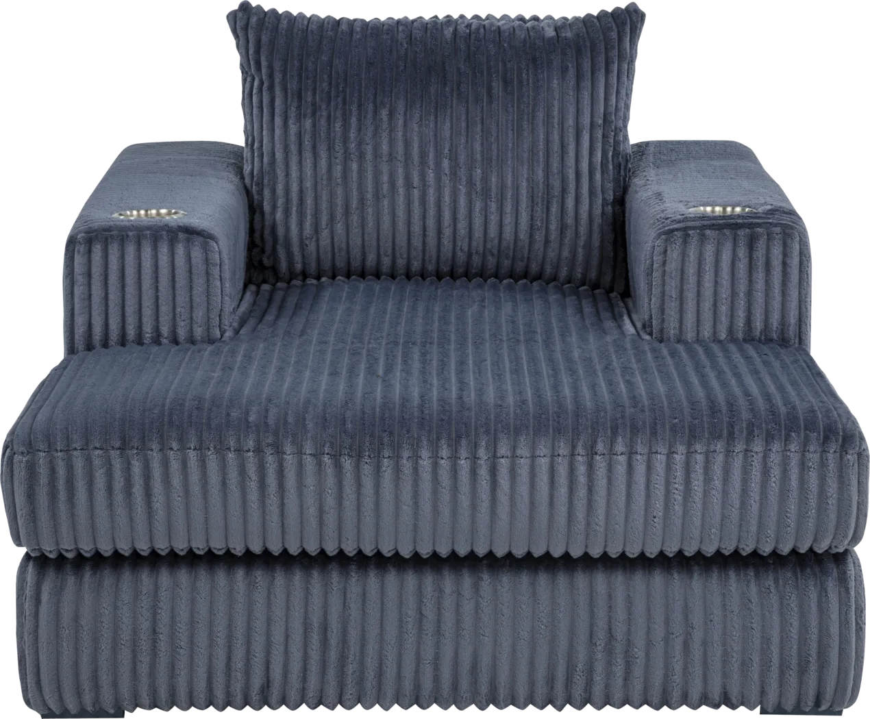 Kids Hepburn Blue Chaise - Thumbnail - Image 2
