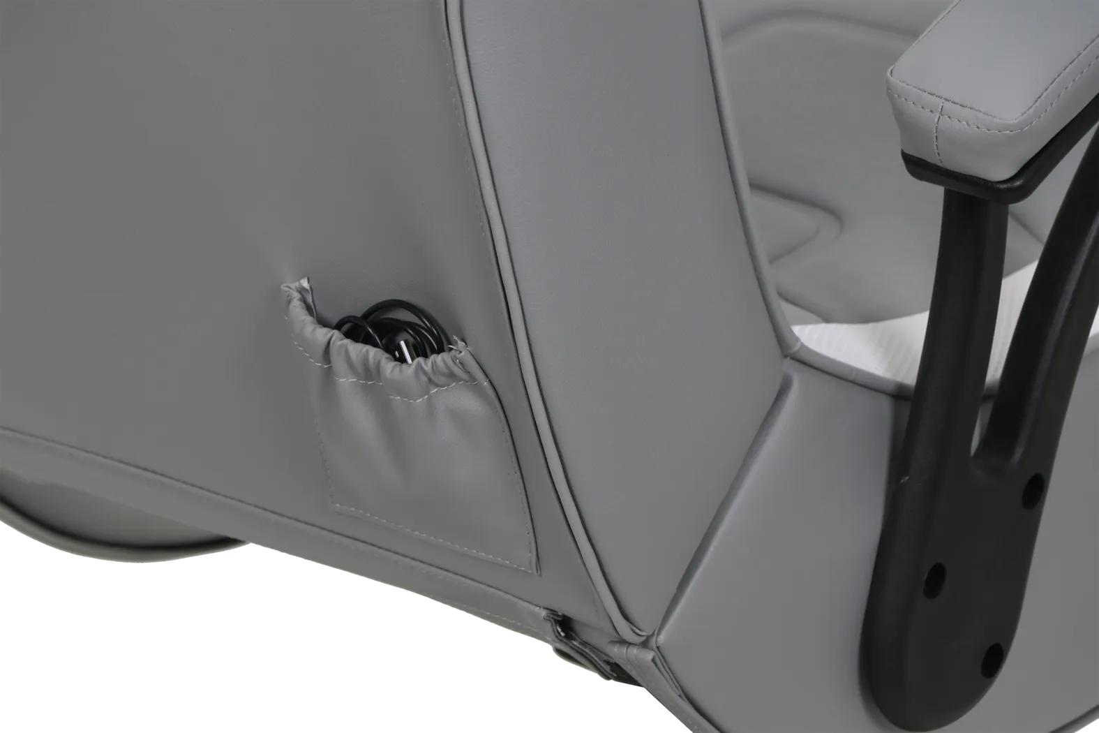 Kids Hi Score Gray Gaming Chair - Image 5