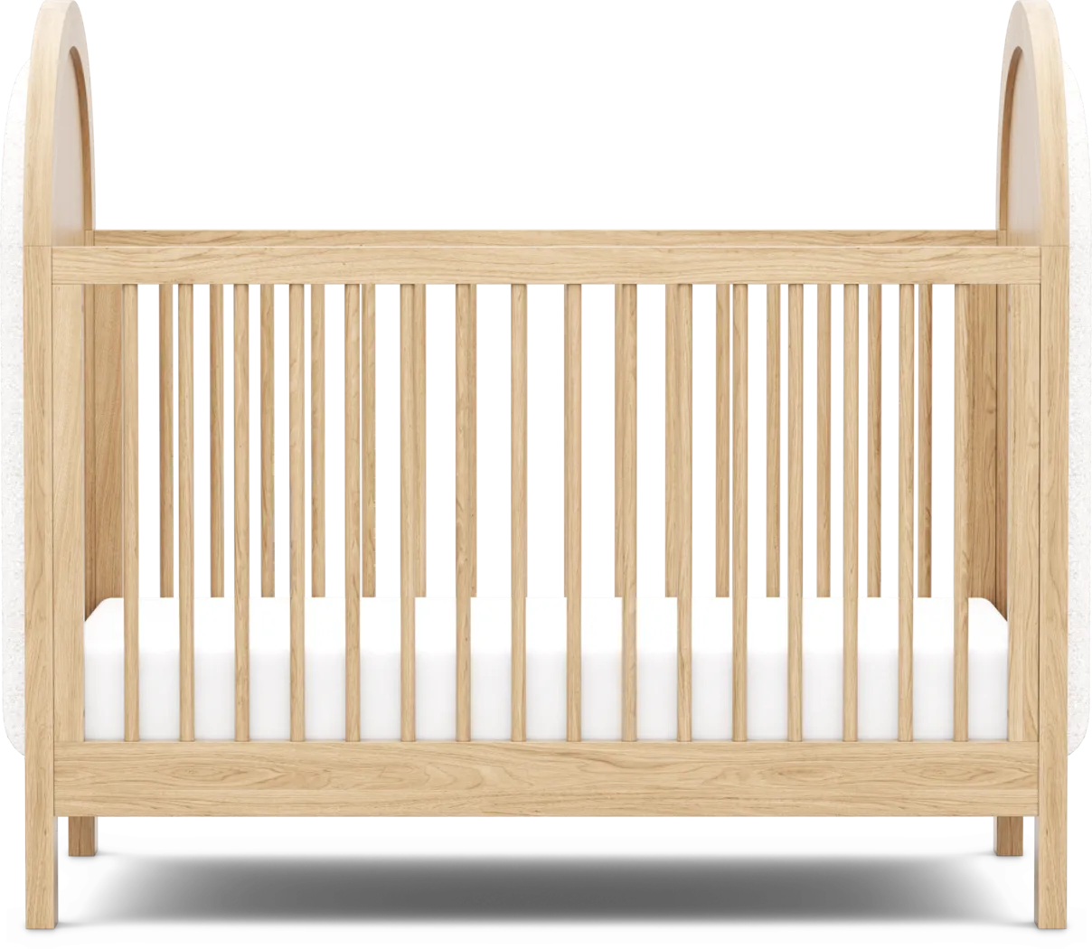 Kids Hidden Hills Light Oak 3-in-1 Island Crib - Thumbnail - Image 3