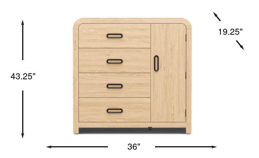 Dimension Image. Please refer to the Dimension Tab on this page for dimension details.