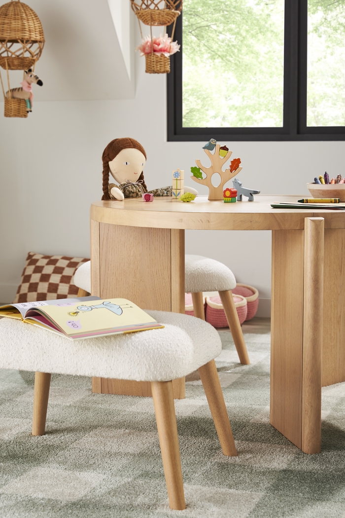 Kids Hidden Hills Light Oak Play Table - Thumbnail - Image 4
