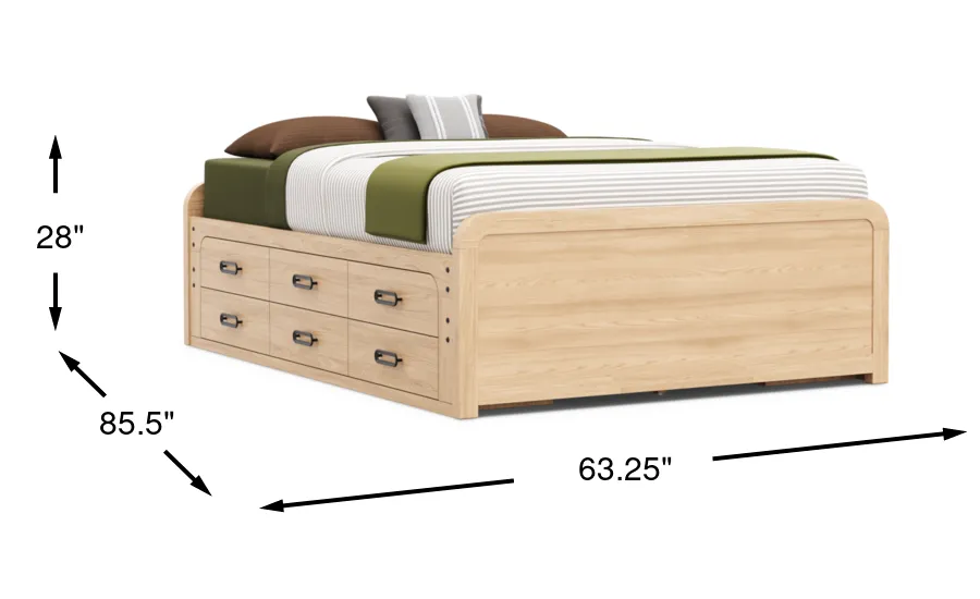 Dimension Image. Please refer to the Dimension Tab on this page for dimension details.