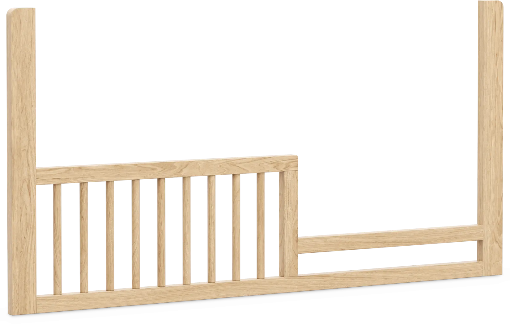 Kids Hidden Hills Light Oak Toddler Rail for 4-in-1 Crib - Thumbnail - Image 2