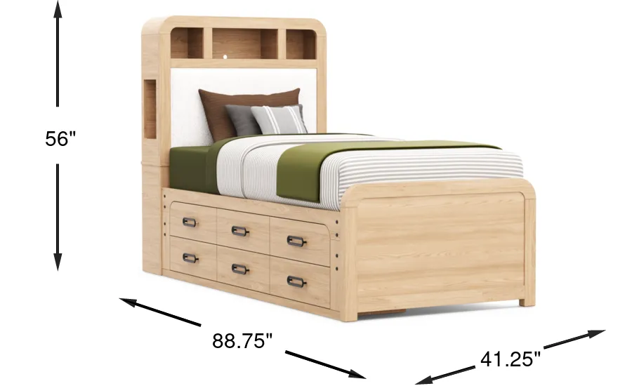 Dimension Image. Please refer to the Dimension Tab on this page for dimension details.