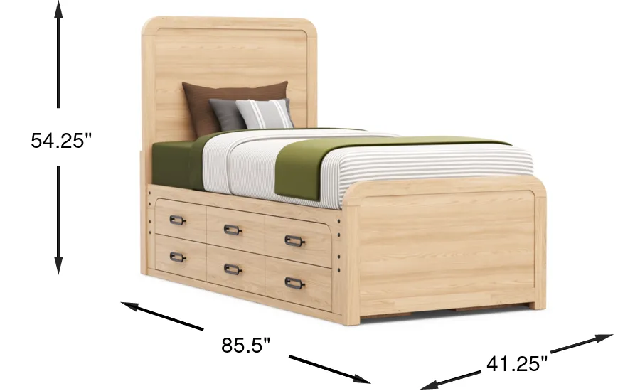 Dimension Image. Please refer to the Dimension Tab on this page for dimension details.