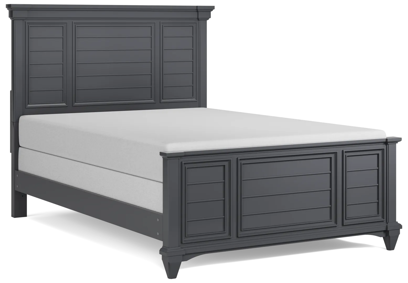 graphite 3 pc full panel bed