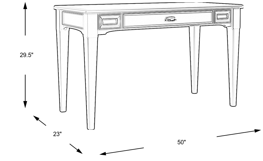 Dimension Image. Please refer to the Dimension Tab on this page for dimension details.