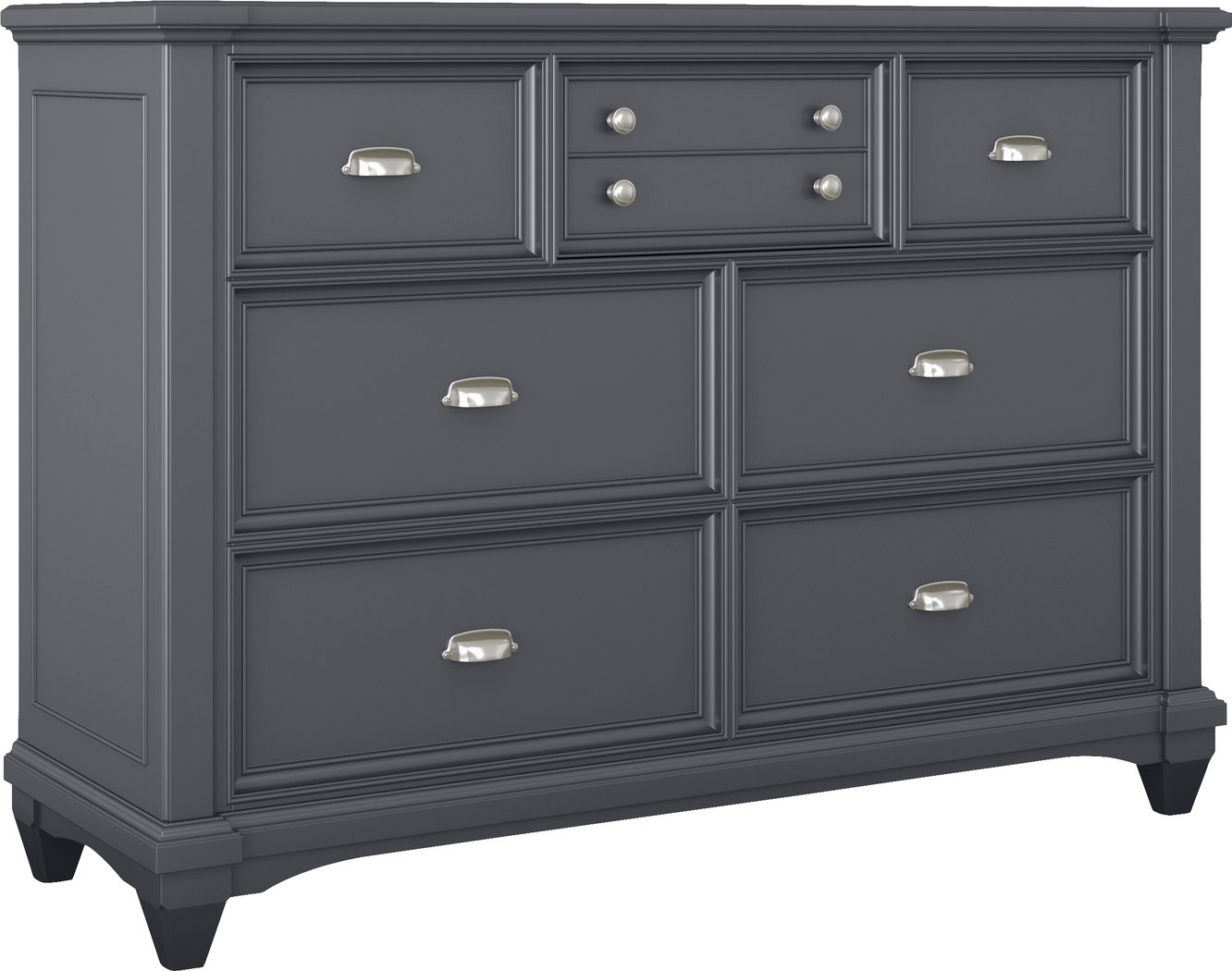 Kids Hilton Head Graphite 5 Pc Full Panel Bedroom - Thumbnail - Image 3