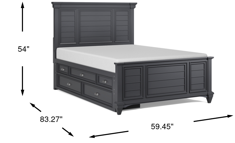 Dimension Image. Please refer to the Dimension Tab on this page for dimension details.