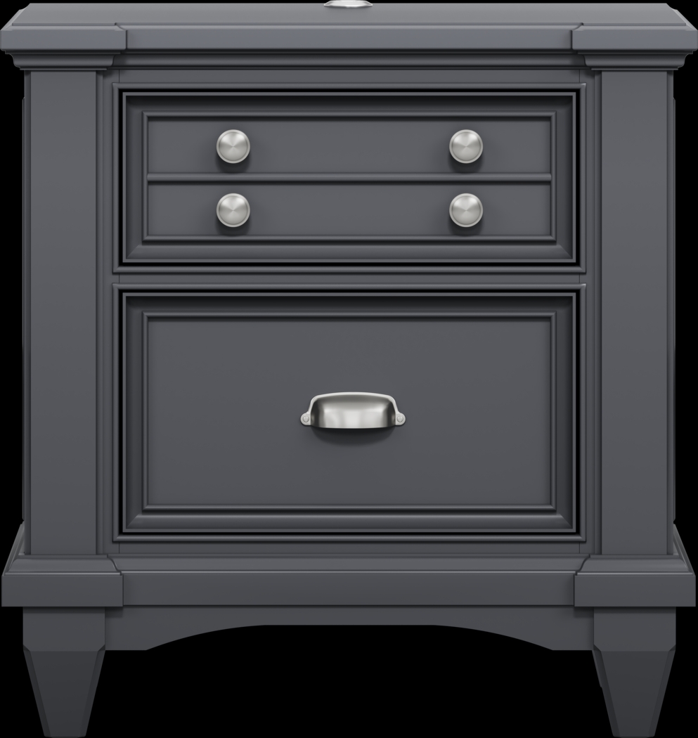 Kids Hilton Head Graphite 5 Pc Twin Panel Bedroom - Thumbnail - Image 5