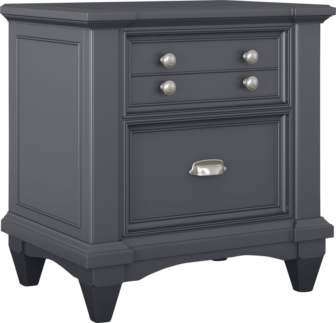 Kids Hilton Head Graphite 5 Pc Twin Panel Bedroom - Thumbnail - Image 4