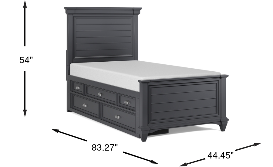 Dimension Image. Please refer to the Dimension Tab on this page for dimension details.