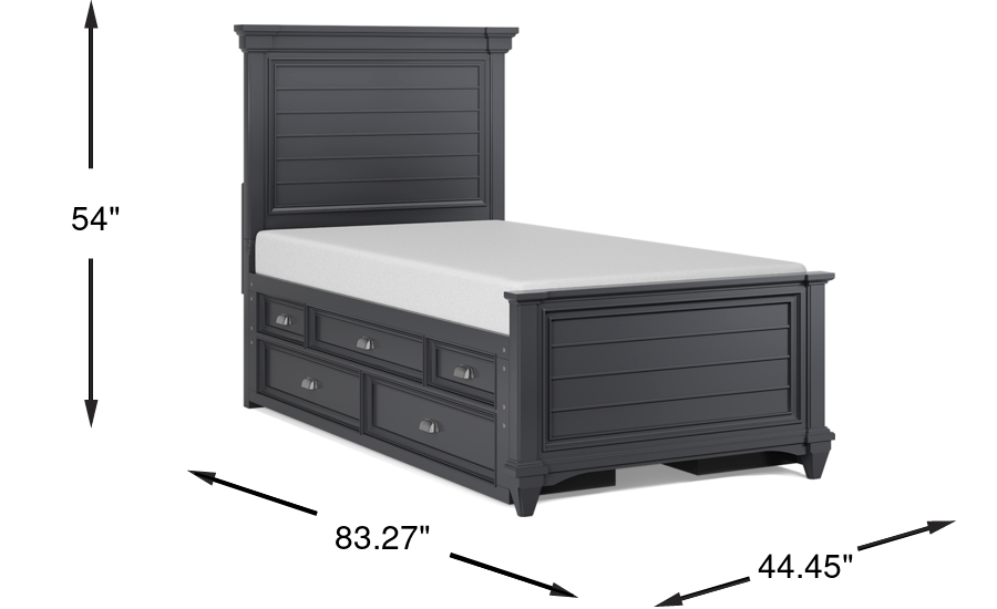 Dimension Image. Please refer to the Dimension Tab on this page for dimension details.