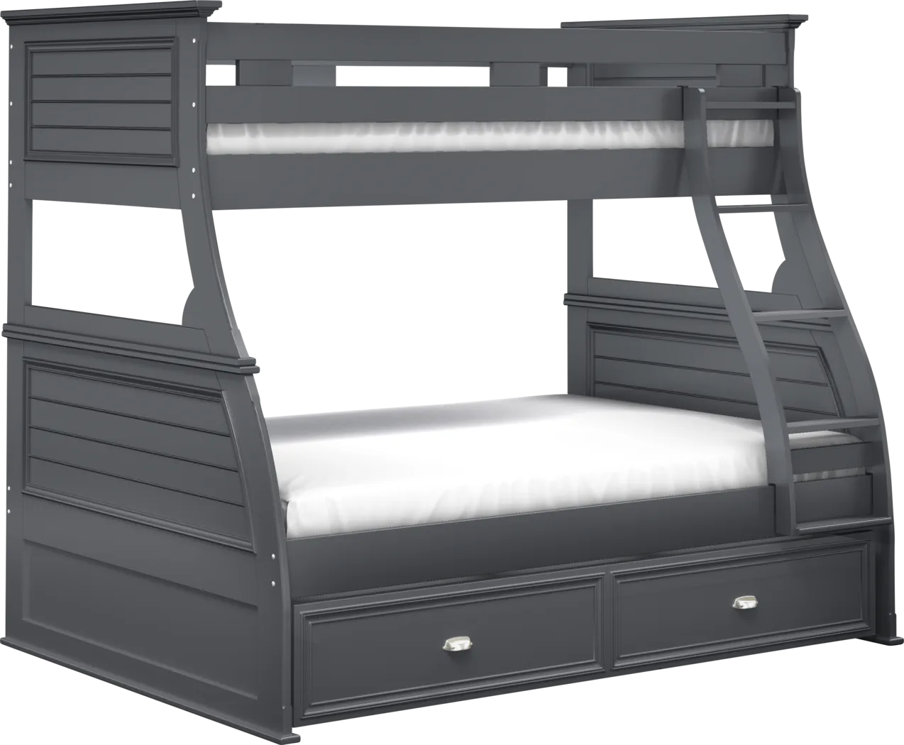 Kids Hilton Head Graphite Twin Storage Trundle - Thumbnail - Image 3