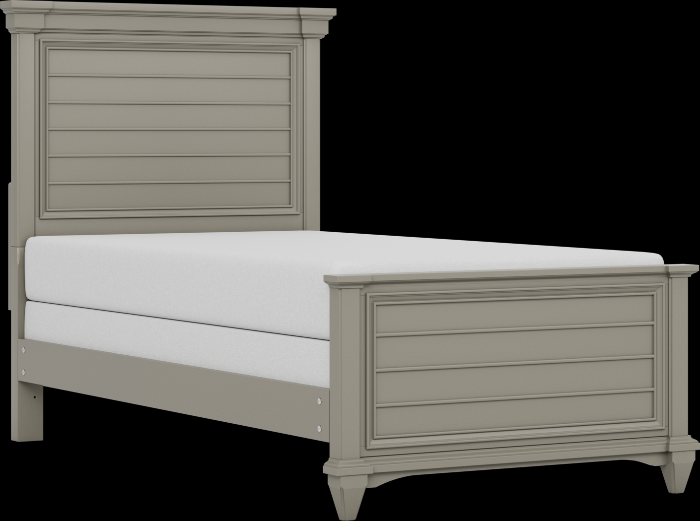 Kids Hilton Head Gray 5 Pc Twin Panel Bedroom - Thumbnail - Image 3