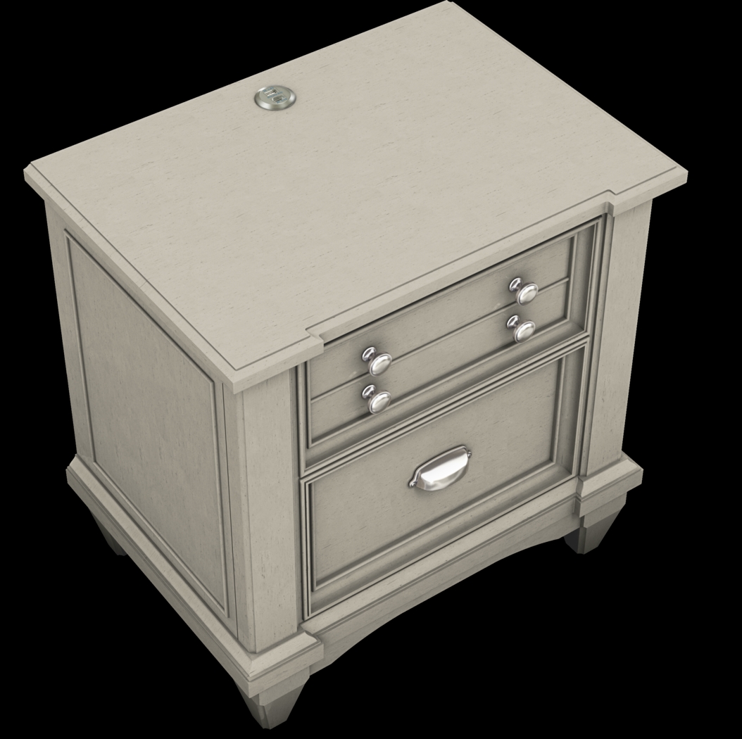 Kids Hilton Head Gray Nightstand - Thumbnail - Image 3