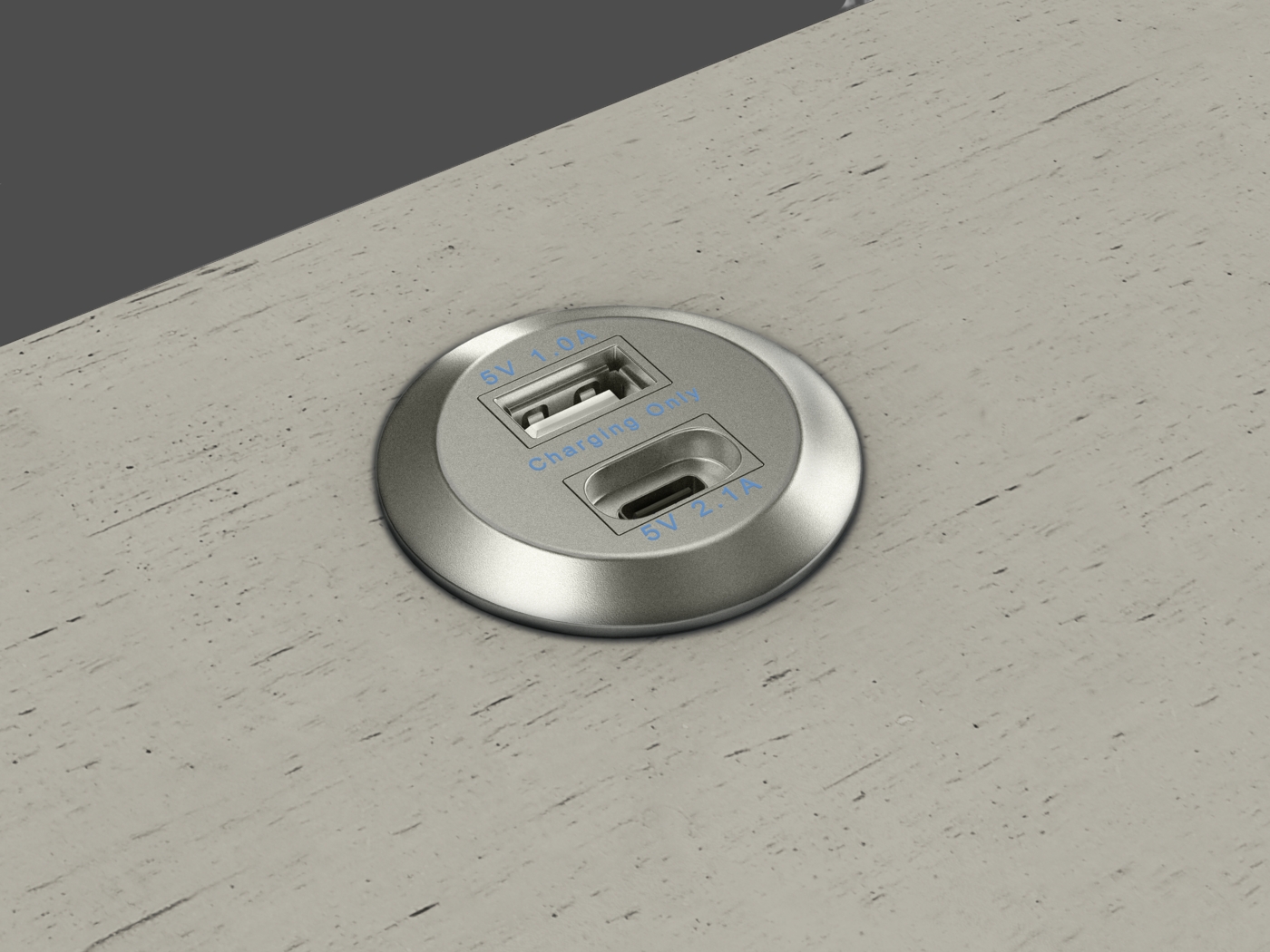 Kids Hilton Head Gray Nightstand - Thumbnail - Image 4