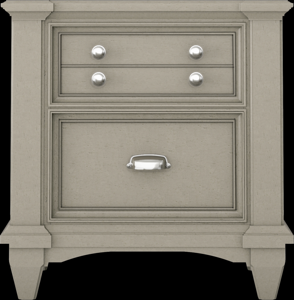 Kids Hilton Head Gray Nightstand - Thumbnail - Image 1