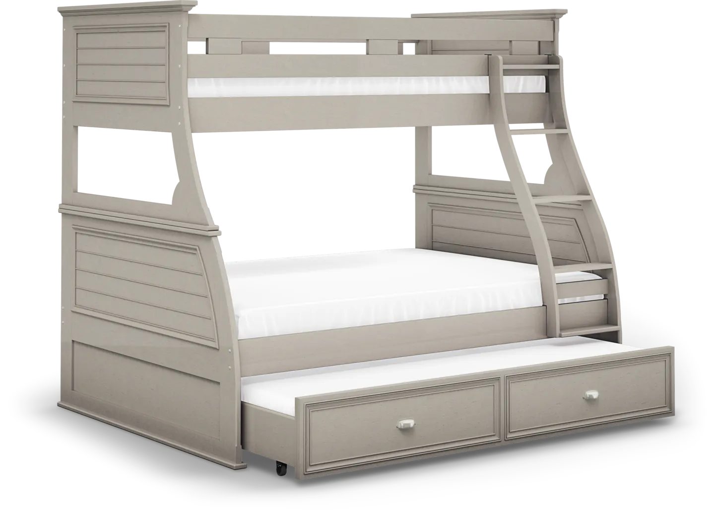 Kids Hilton Head Gray Twin Storage Trundle - Image 5