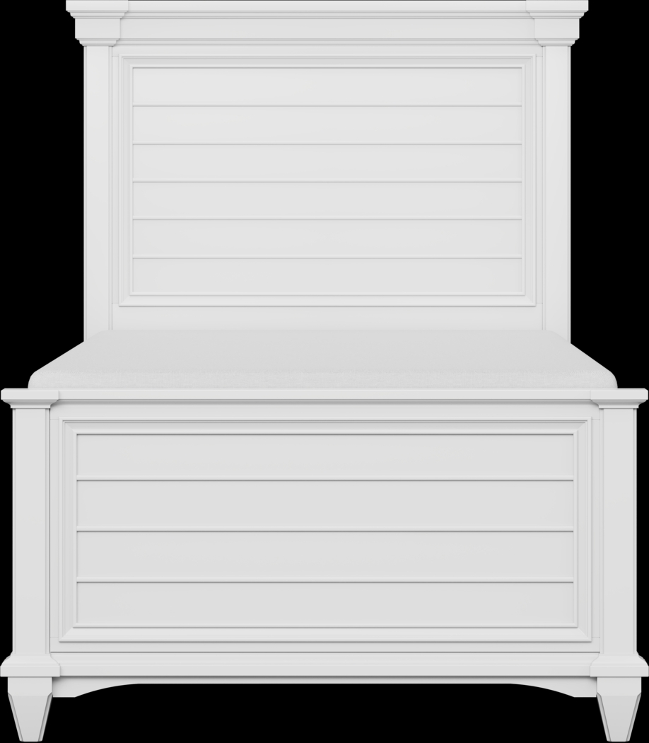 Kids Hilton Head White Twin Panel Bedroom - Thumbnail - Image 3