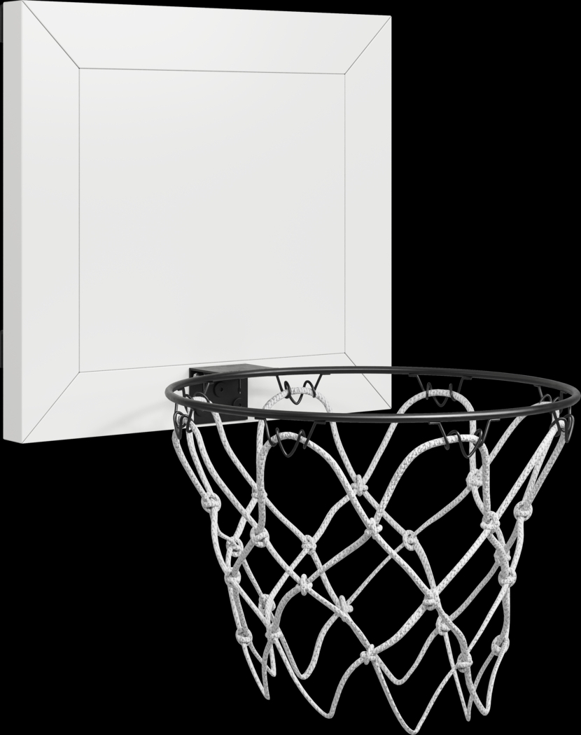Kids Hilton Head White Basketball Hoop - Thumbnail - Image 1