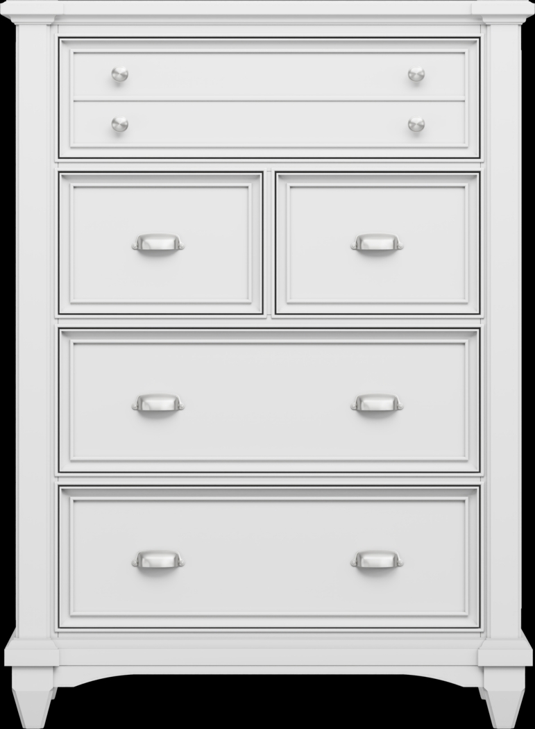 Kids Hilton Head White 5 Pc Full Bookcase Bedroom - Thumbnail - Image 6