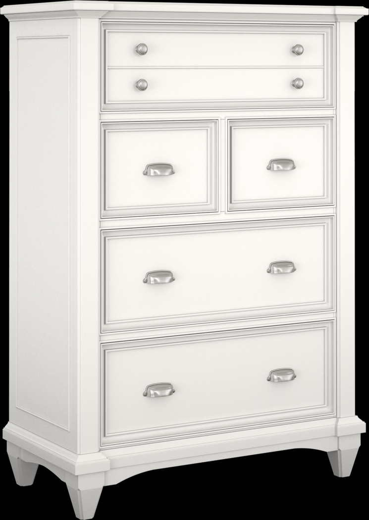 Kids Hilton Head White 5 Pc Twin Bookcase Bedroom - Thumbnail - Image 4