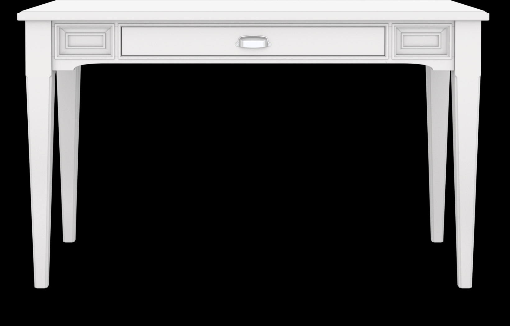 Kids Hilton Head White Desk - Thumbnail - Image 2