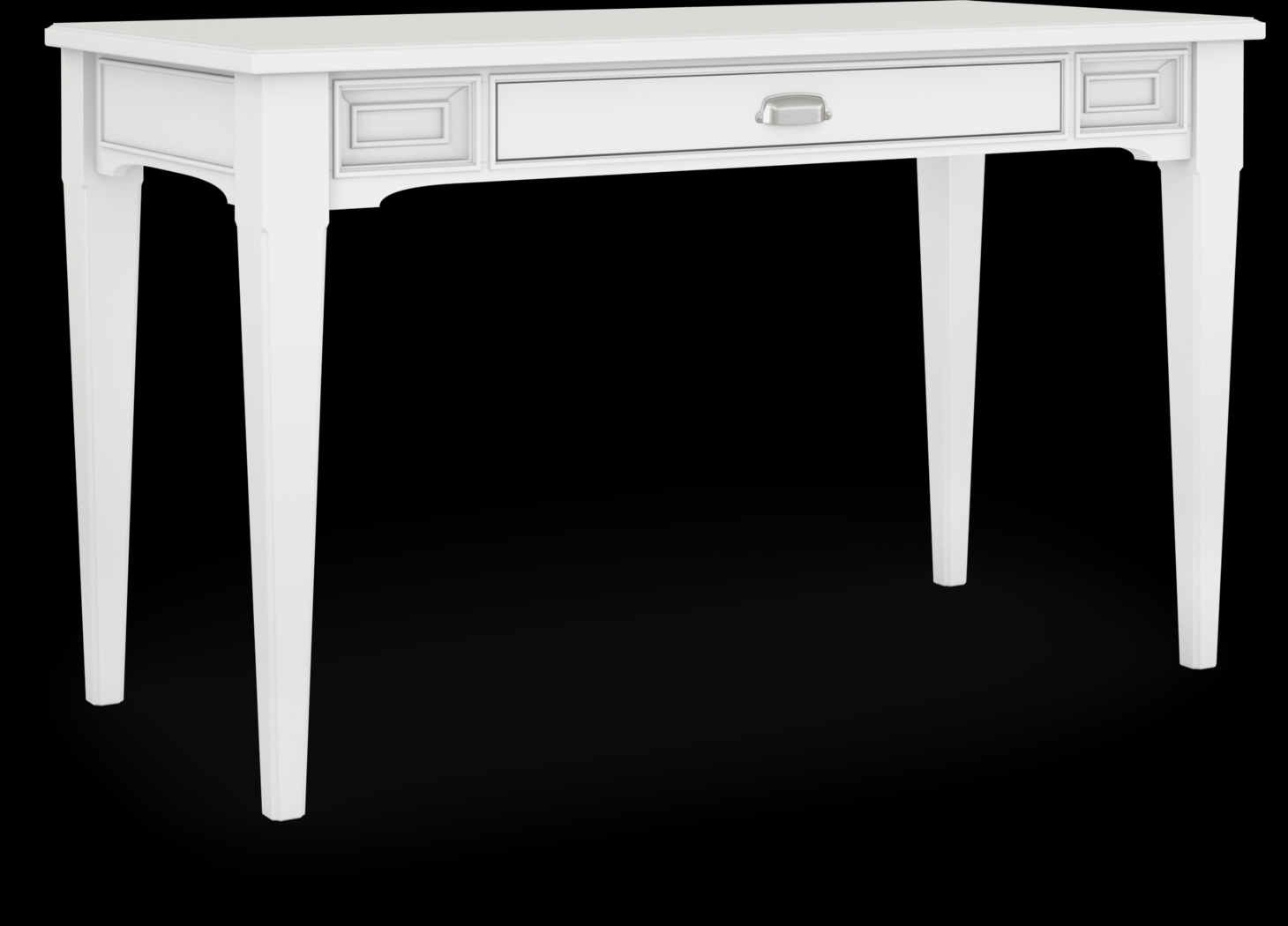 Kids Hilton Head White Desk - Thumbnail - Image 1