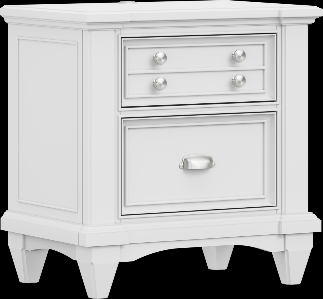 Kids Hilton Head White 5 Pc Full Bookcase Bedroom - Thumbnail - Image 8