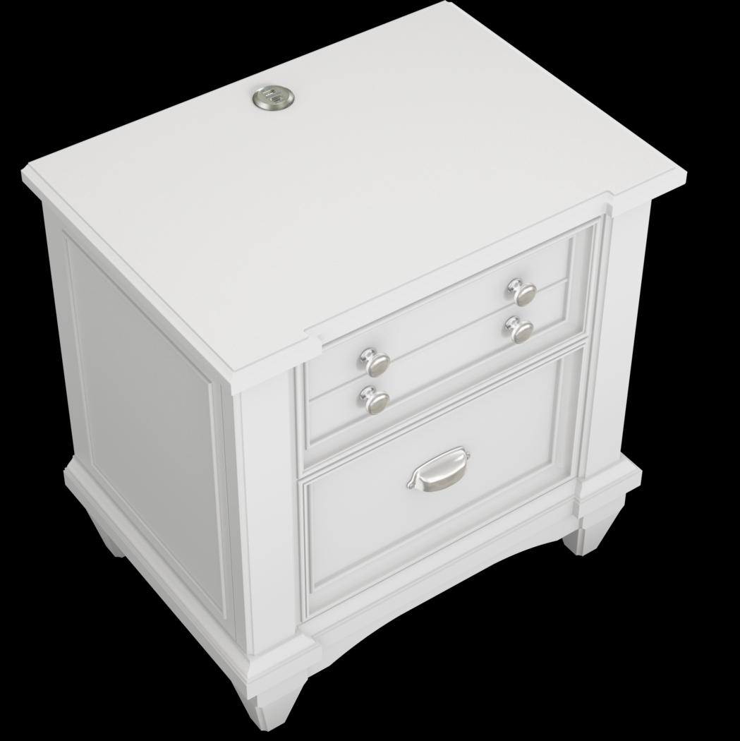 Kids Hilton Head White 5 Pc Full Bookcase Bedroom - Thumbnail - Image 9