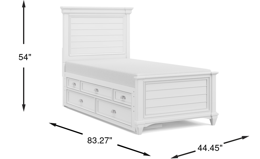 Dimension Image. Please refer to the Dimension Tab on this page for dimension details.