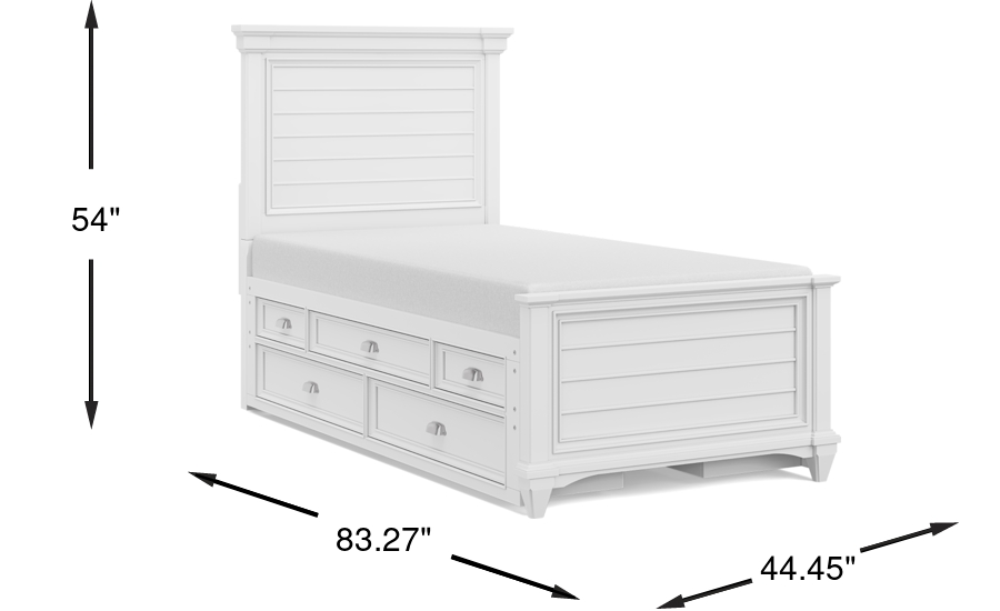 Dimension Image. Please refer to the Dimension Tab on this page for dimension details.