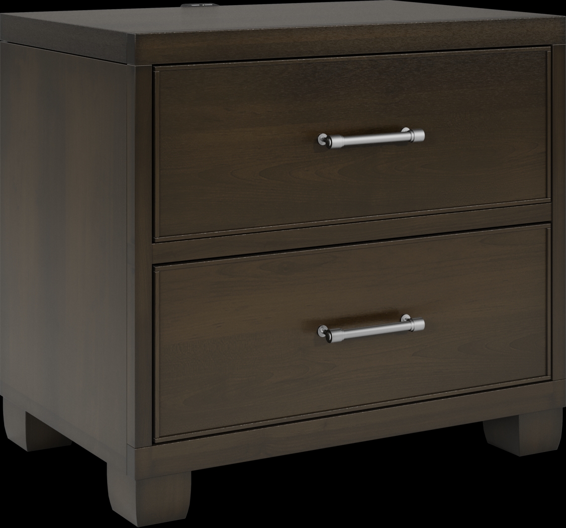 Kids Holden's Ridge Charcoal Nightstand - Thumbnail - Image 2