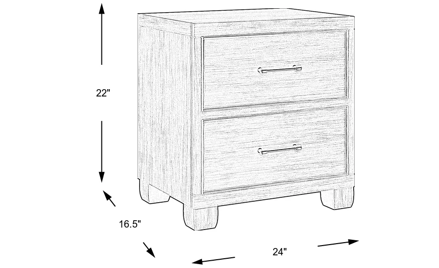 Dimension Image. Please refer to the Dimension Tab on this page for dimension details.