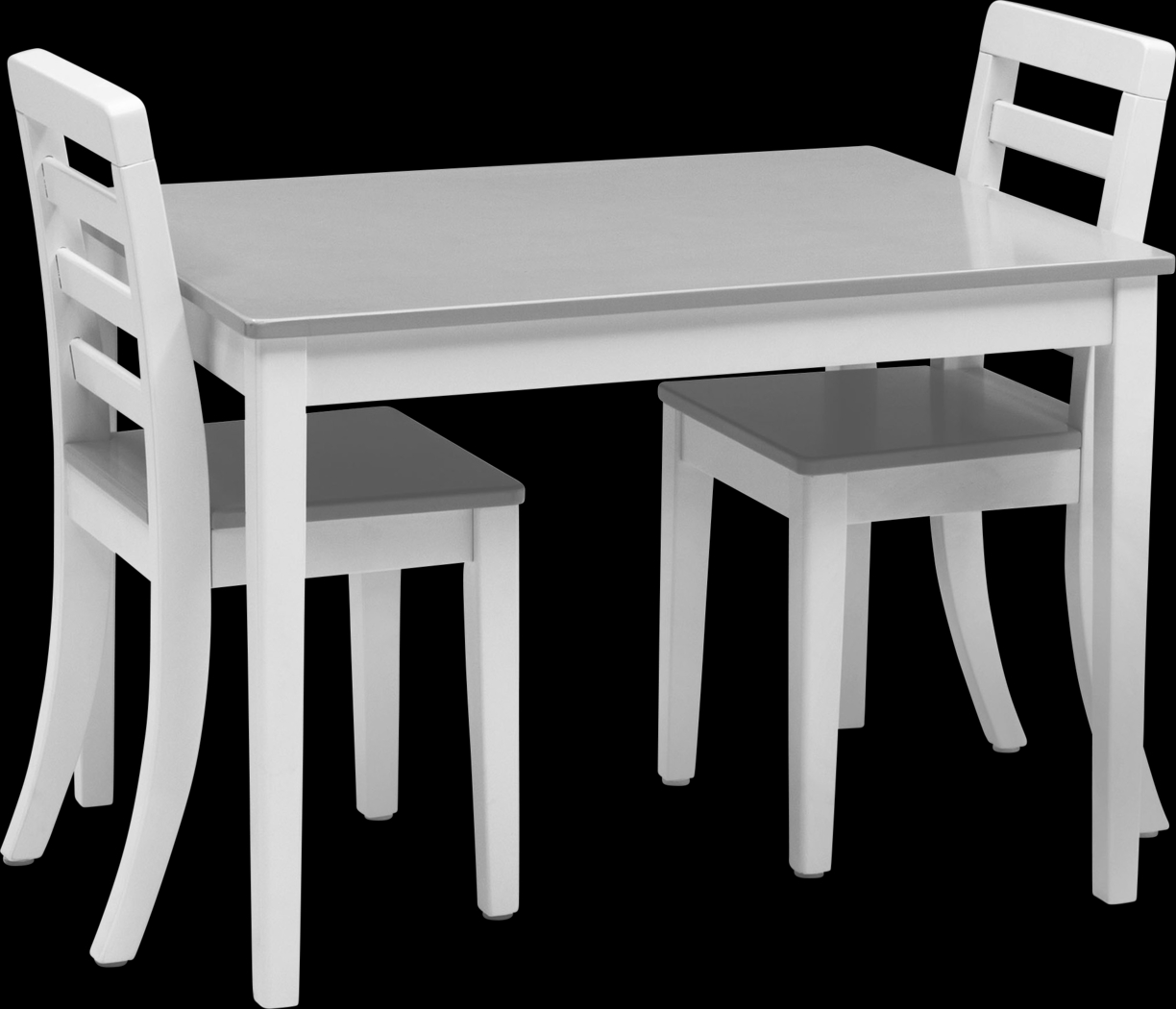 Kids Homeroom Fun Gray 3 Pc Table Set - Thumbnail - Image 1