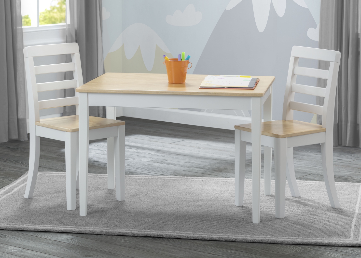 Kids Homeroom Fun Natural Table Set - Thumbnail - Image 5