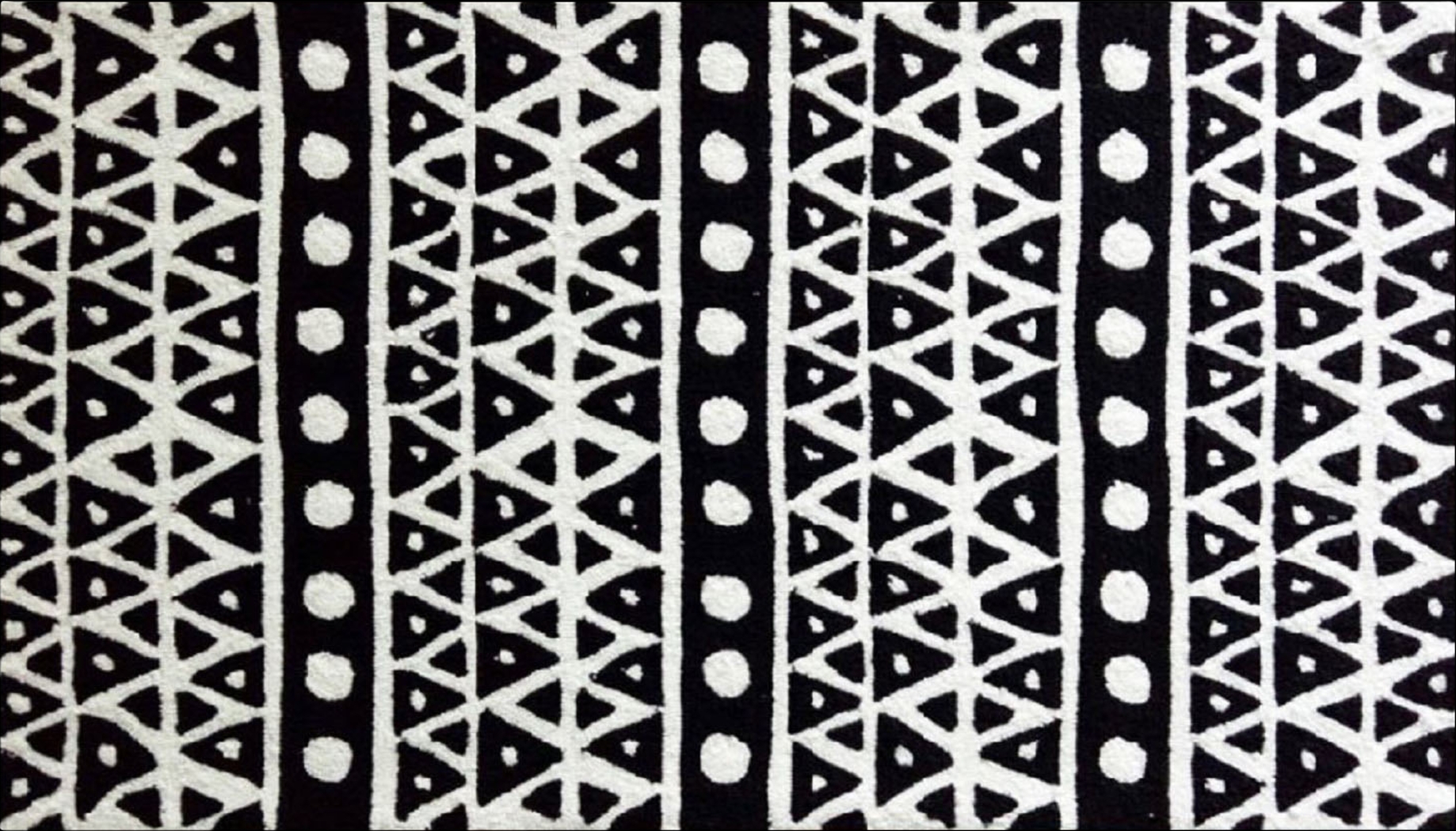 Kids Hueco Black 2'8 x 4'8 Rug - Thumbnail - Image 1